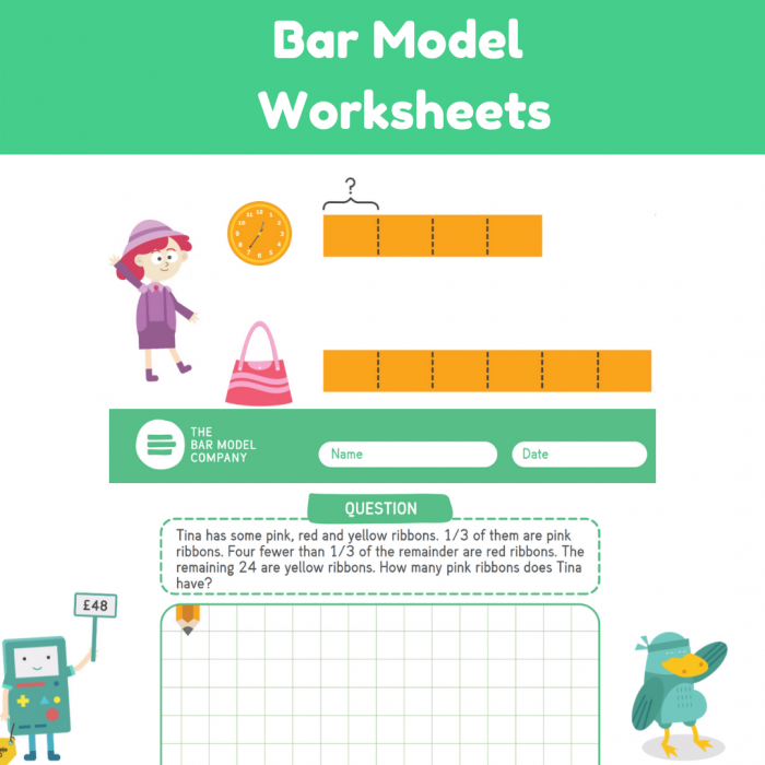 Bar Model Worksheets